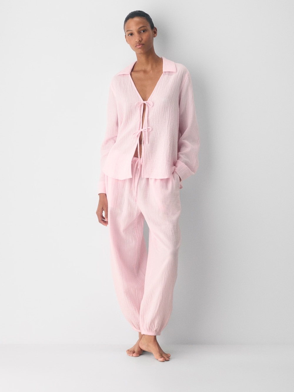 NEW ARITZIA Little Moon AirPlush Cotton Sidepath Balloon Pant (M)